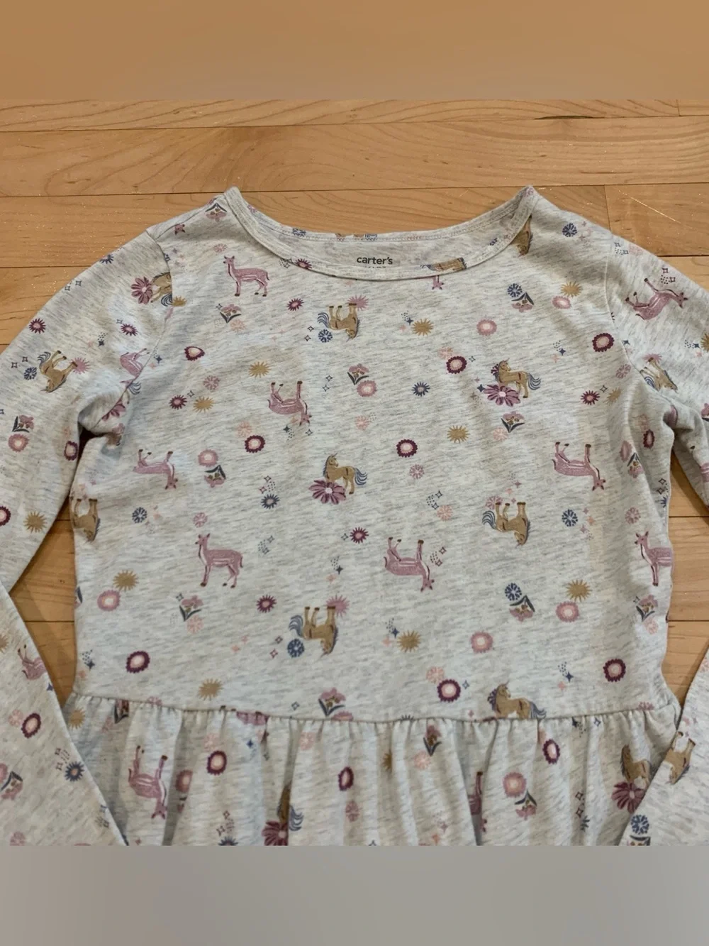 Carter's Youth Girls Size 12 Kids Long-Sleeve Dresses Set of 3